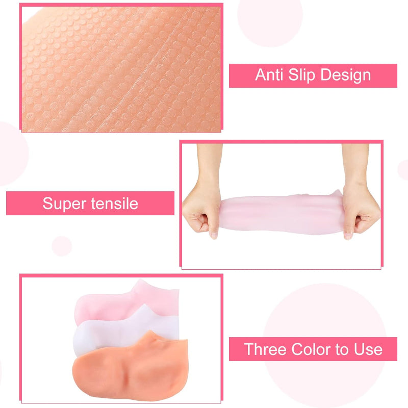 Silicone Moisturizing Socks