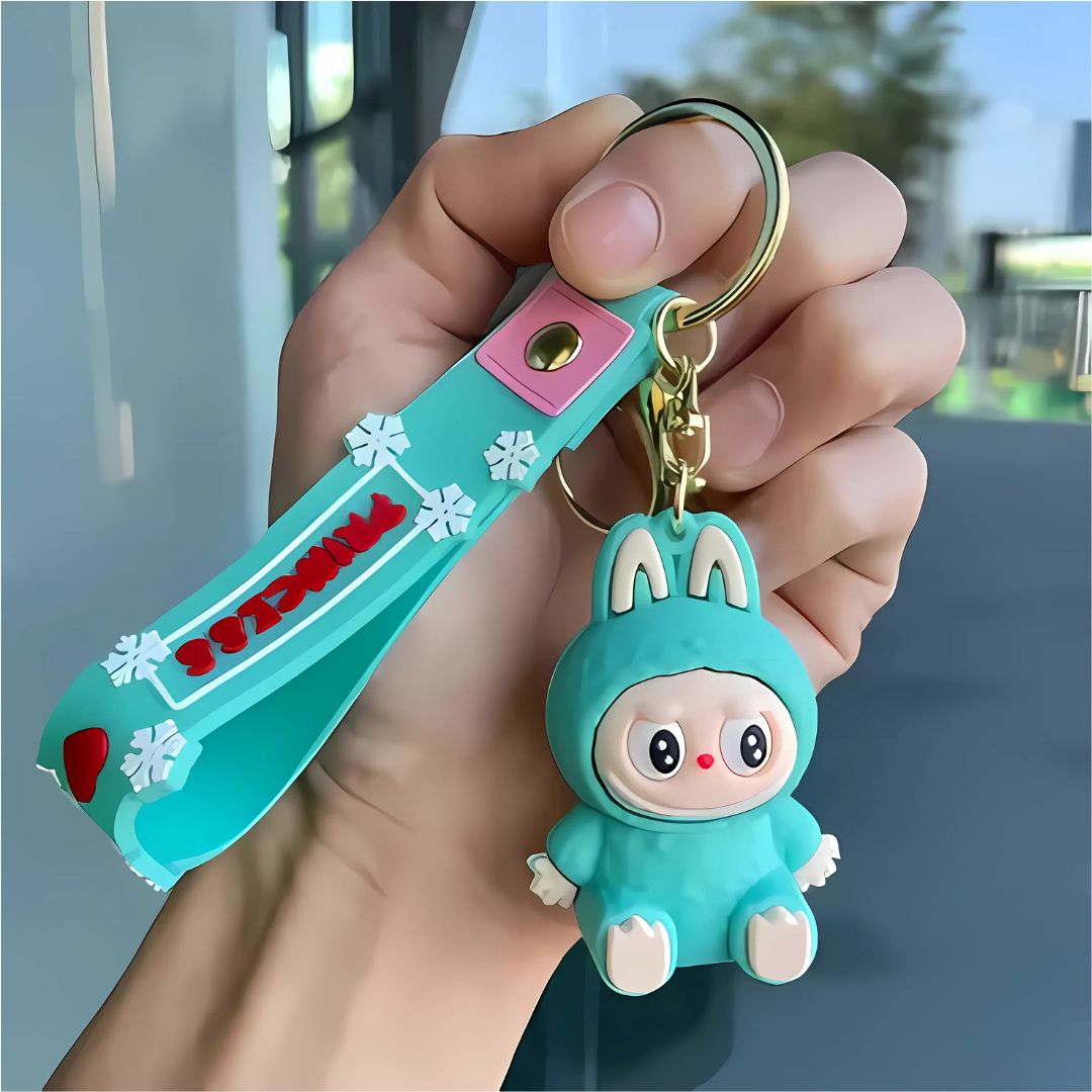 Labubu Princess Perch 3D Keychain