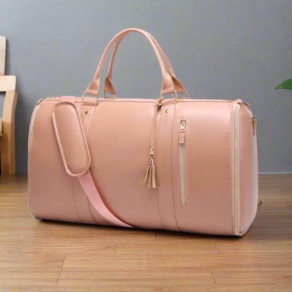 Foldable Leather Bag