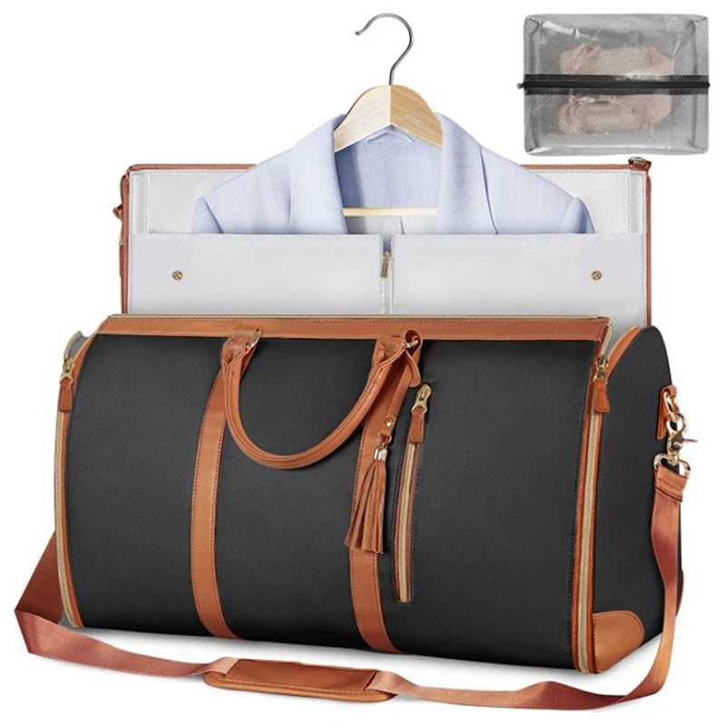 Foldable Leather Bag