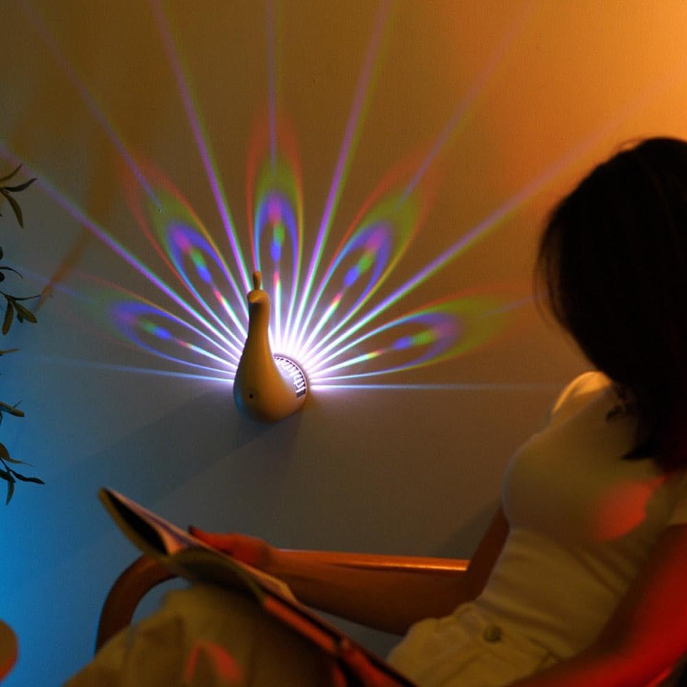 Peacock Wall Light
