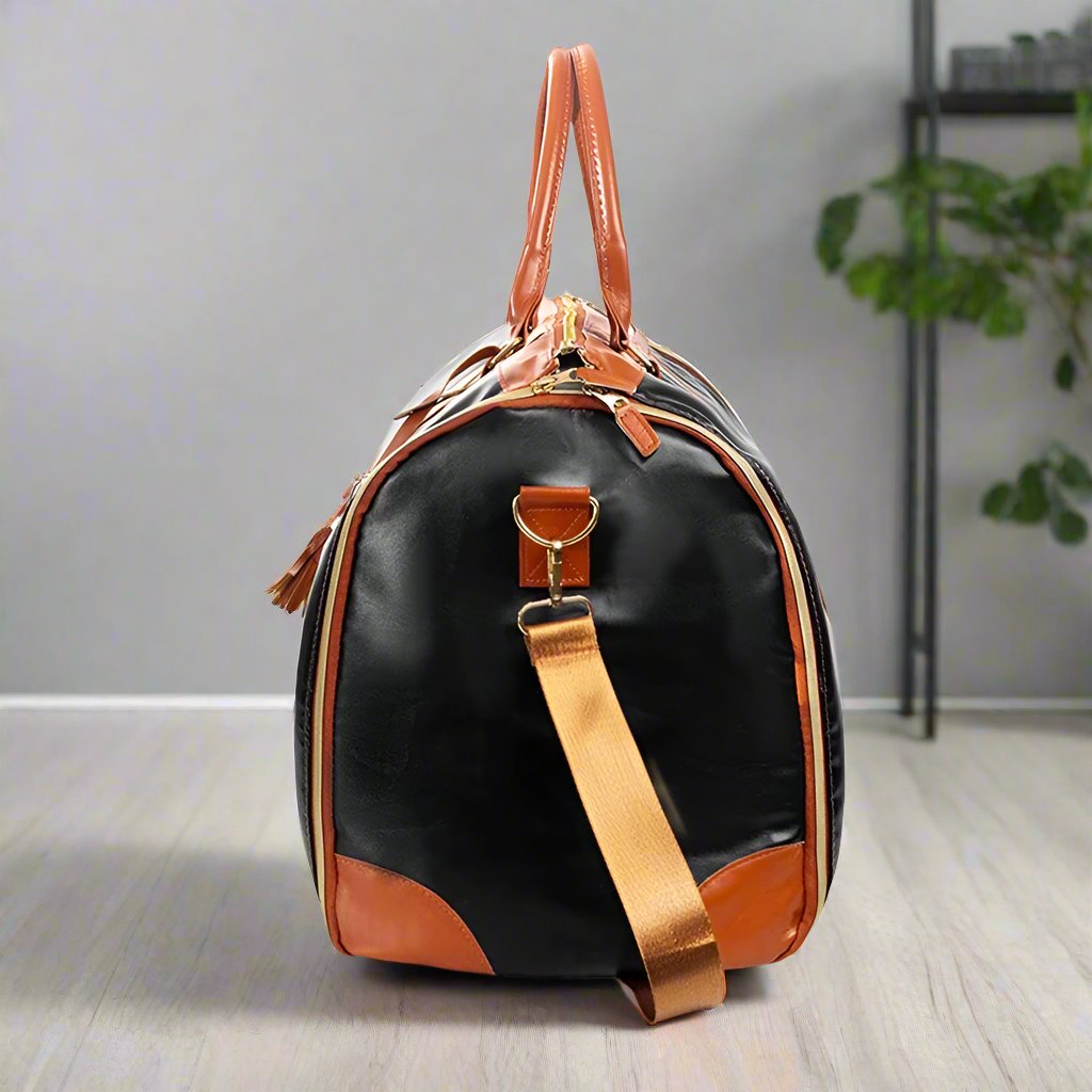 Foldable Leather Bag