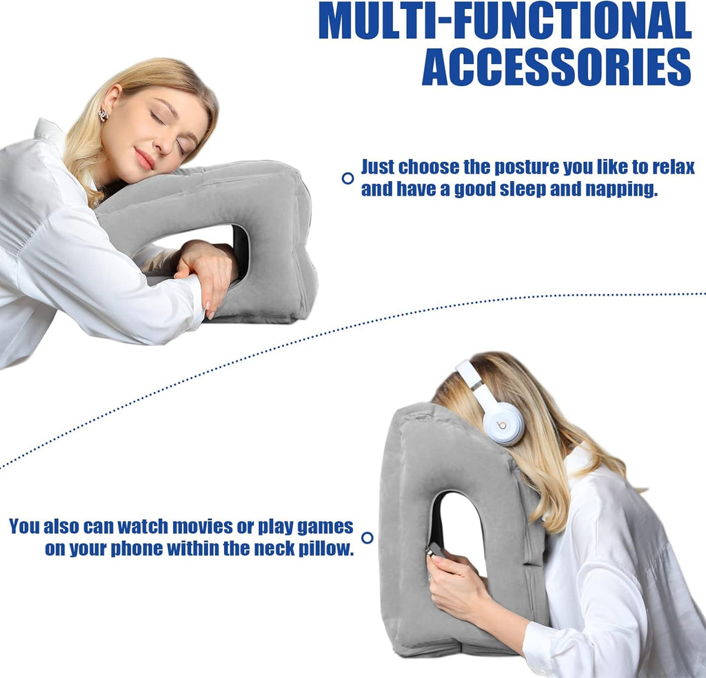 Inflatable Travel Pillow