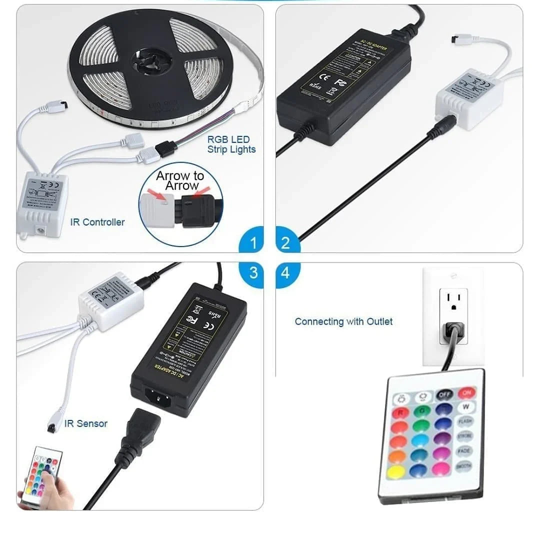 RGB Led Light Strip - 5 Meters