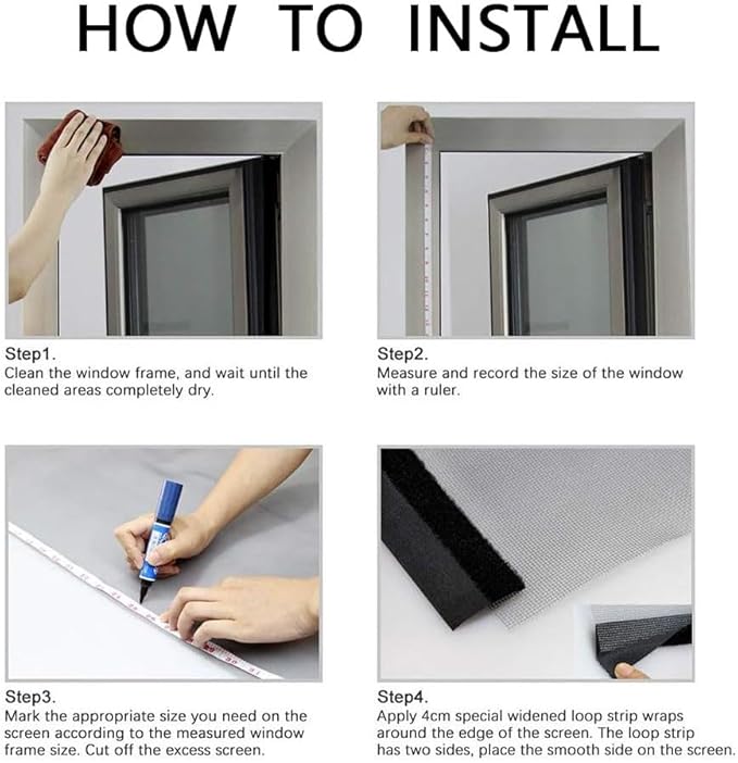 Magnetic Window Screen