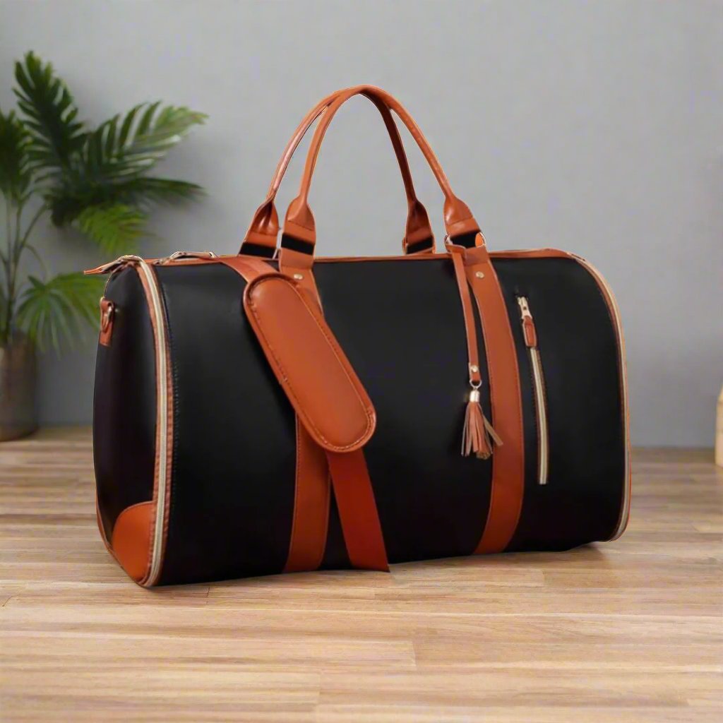 Foldable Leather Bag