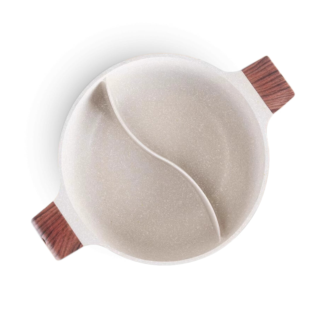 Double Section Cooking Pot