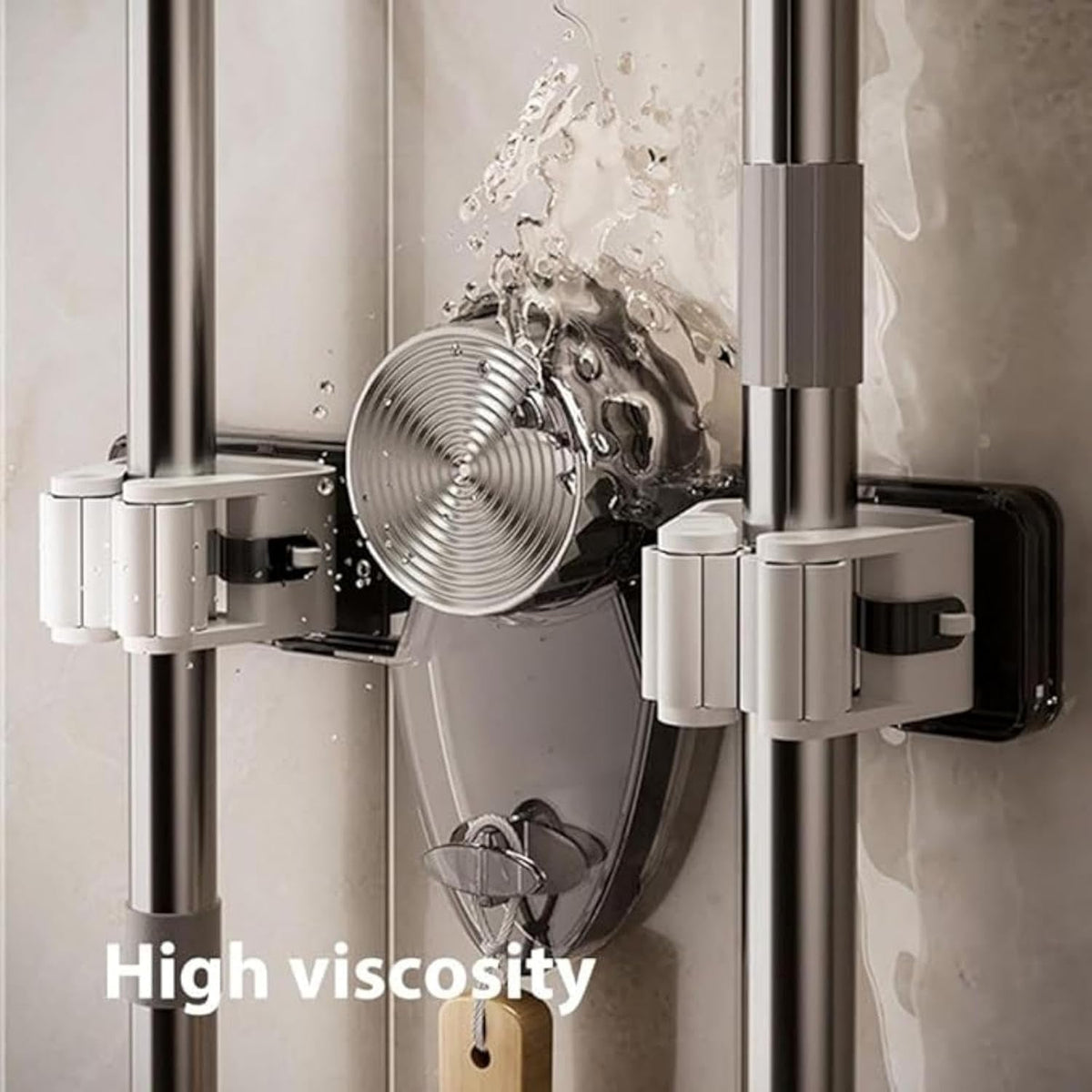 Space Saving Mops Holder