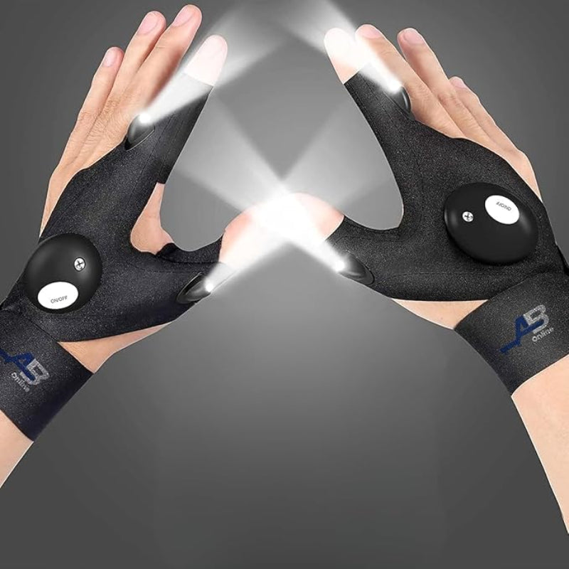 Illuminating Finger Glove