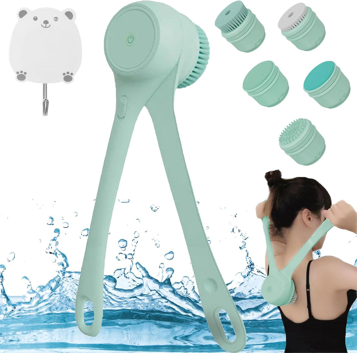 5 in 1 Electric Shower Brush