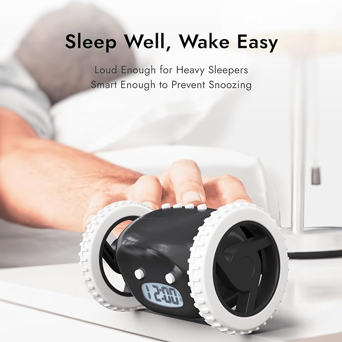 Clocky Robot Alarm