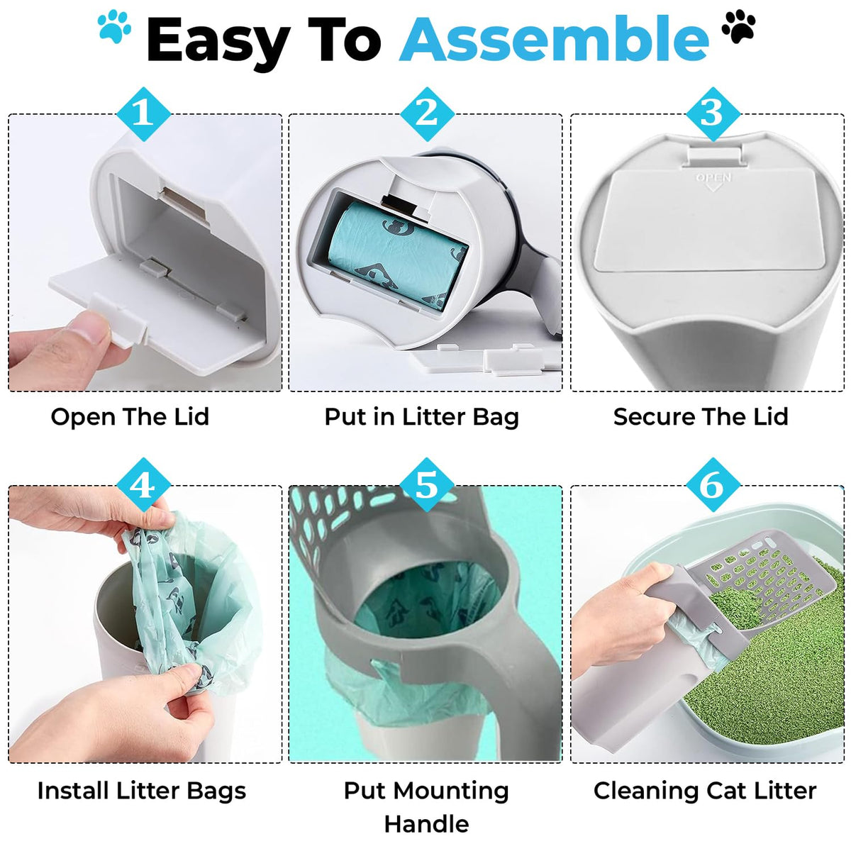 Cat Litter Scoop Kit