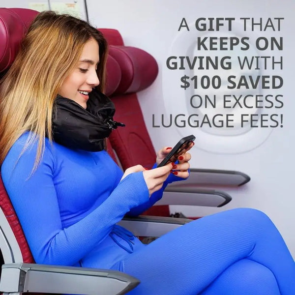 Neck Pillow Travel Items Holder