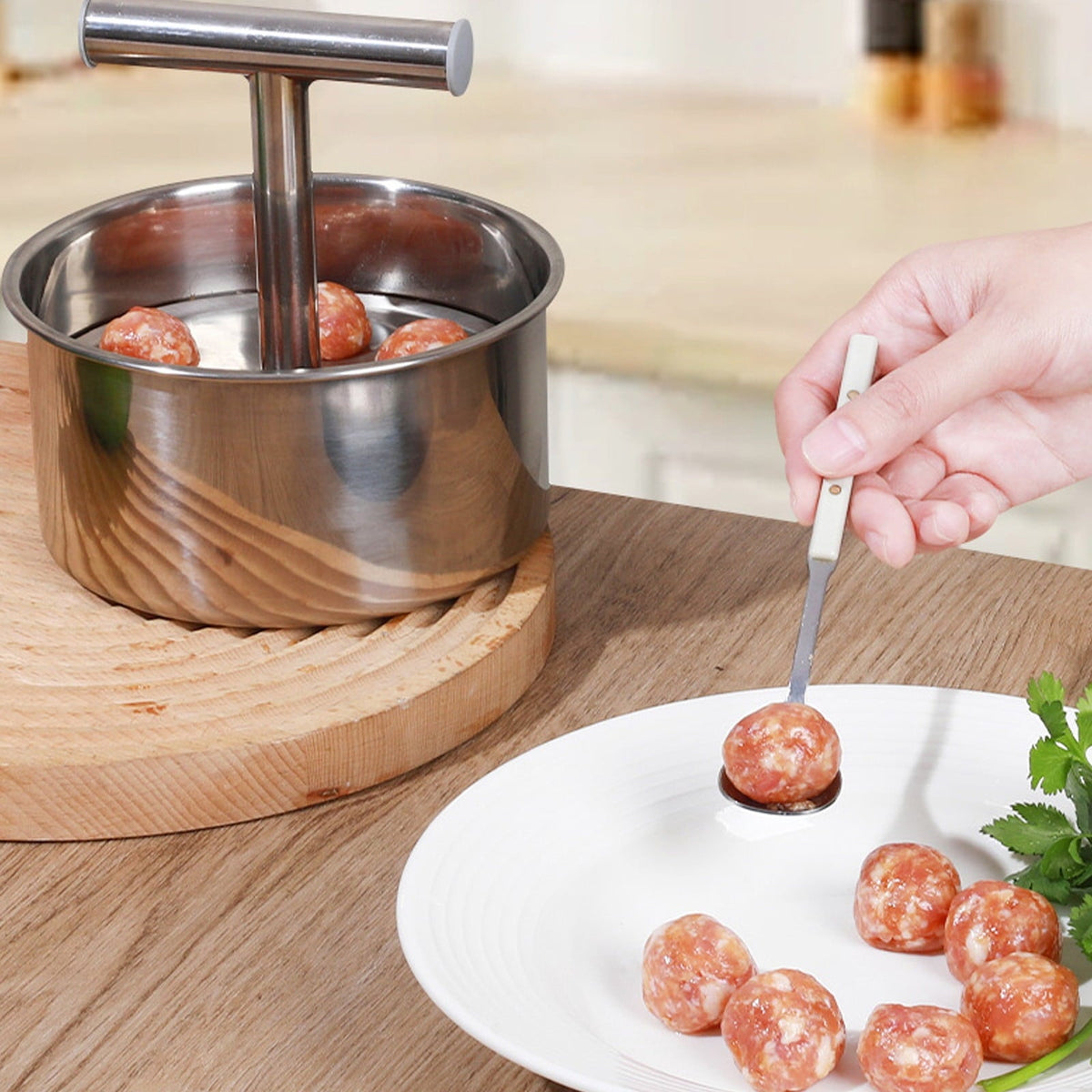 Easy-Press Meatball Maker