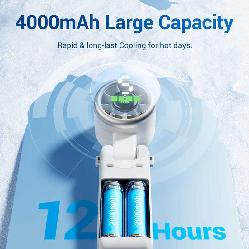 Cooling Turbo Mini Fan 13350 RPM | DiveBlues