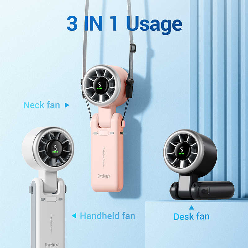 Cooling Turbo Mini Fan 13350 RPM | DiveBlues