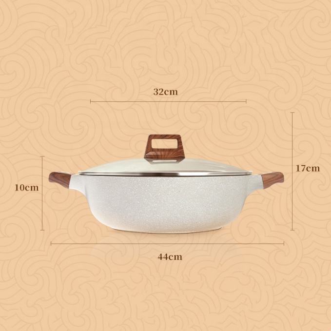 Double Section Cooking Pot