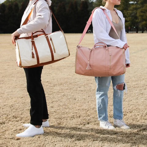 Foldable Leather Bag