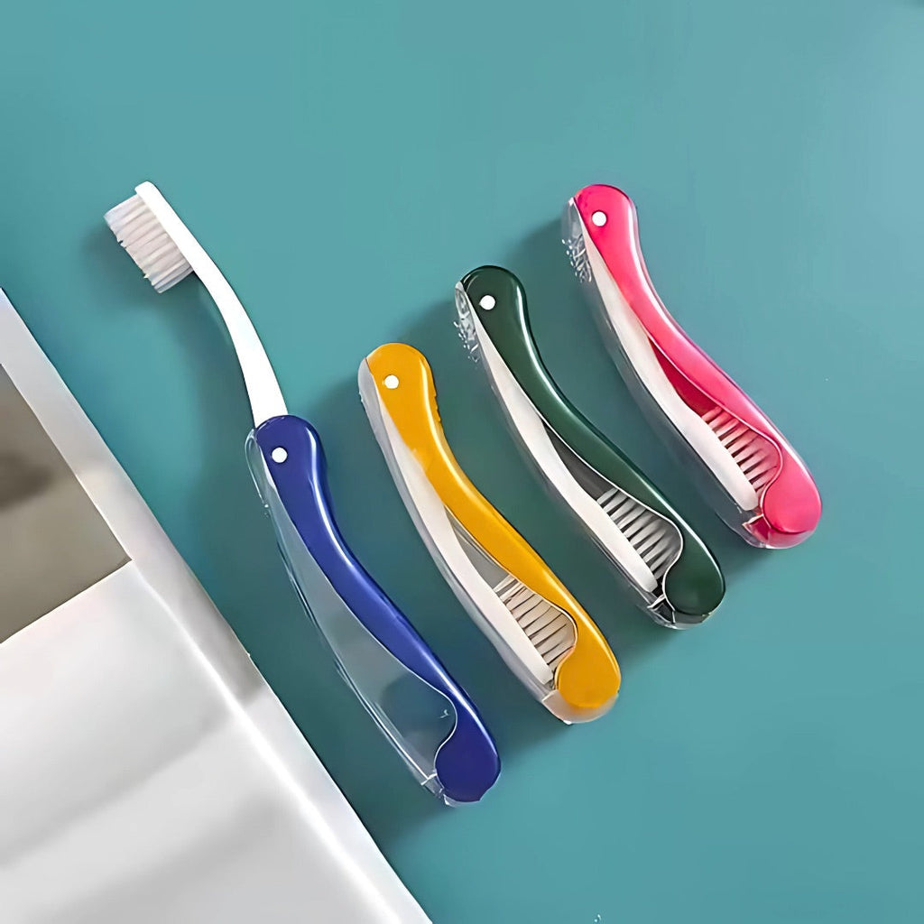 Portable Foldable Toothbrush