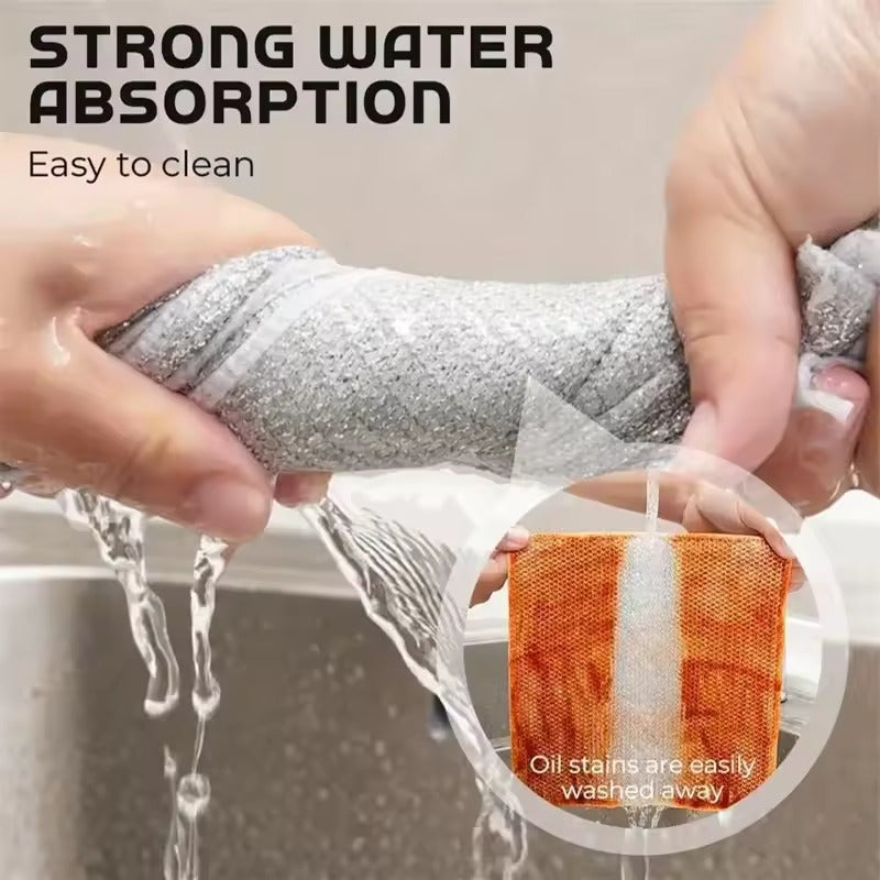 Metal Wire Dishcloth (5 Pcs)