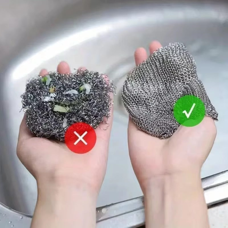 Metal Wire Dishcloth (5 Pcs)