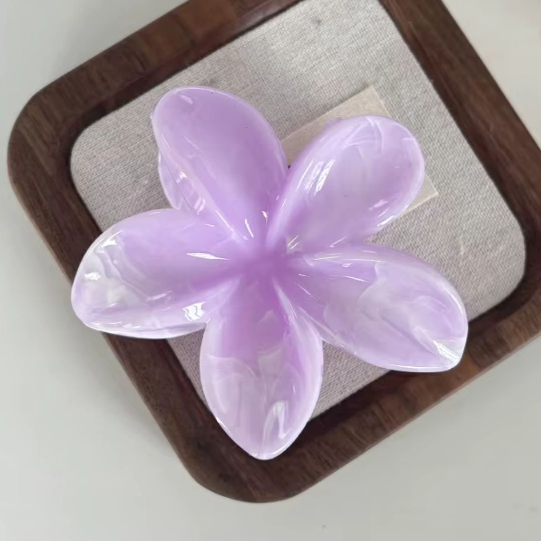 Flower Hair Claw Clip
