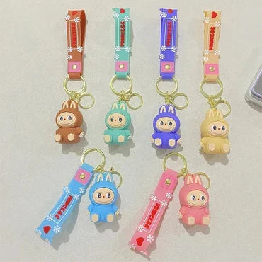 Labubu Princess Perch 3D Keychain