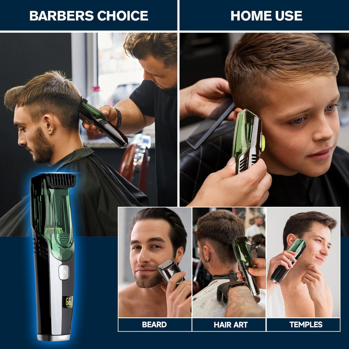 Vacuum Hair Trimmer